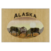 Planche À Découper Caribou Duel - Alaska (Devant)