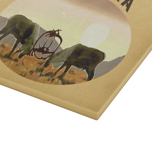 Planche À Découper Caribou Duel - Alaska (Coin)