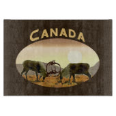 Planche À Découper Caribou Duel - Canada (Devant)