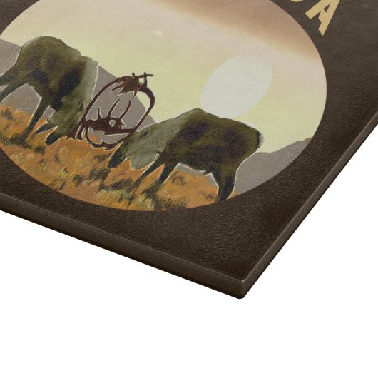 Planche À Découper Caribou Duel - Canada (Coin)