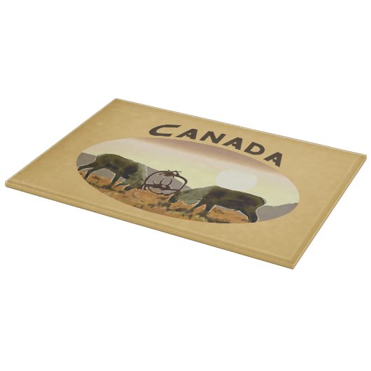 Planche À Découper Caribou Duel - Canada (Coin)