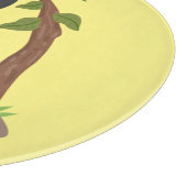 Planche À Découper Caricature de bébé gorille joyeux (Coin)