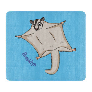 Planche À Découper Caricature de planeur de sucre volant mignon