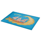 Planche À Découper Caricature de surf pour chips de maïs mignonette n (Coin)