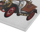 Planche À Découper Caricature de voiture classique 1920 (Coin)