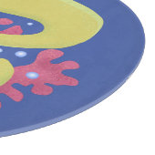 Planche À Découper Caricature humoristique murène verte (Coin)