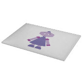 Planche À Découper Caricature pour fille de robot (Coin)