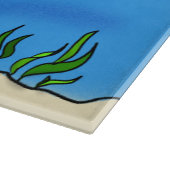 Planche À Découper Caricature sous-marine joyeuse (Coin)