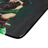 Planche À Découper Carlin Chien Conduite Vélo St. Patrick's Day (Coin)