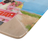 Planche À Découper Carlin Chien Saint-Valentin Coeurs de camion (Coin)