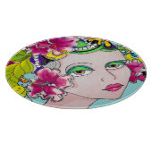 Planche À Découper Carmen Mardi Gras Girl (Coin)