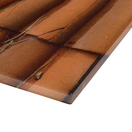 Planche À Découper Carreaux de toit rouges (Coin)