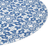 Planche À Découper Carrelage bleu en verre (Coin)