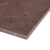 Planche À Découper Carrelage Cabernet Vin Travertine (Coin)
