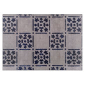 Planche À Découper Carrelage Delft Bleu : Motif d'art néerlandais cla (Devant)