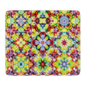 Planche À Découper Carrelage méditerranéen, Carreaux d'encre d'alcool (Devant)