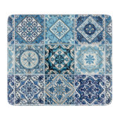 Planche À Découper Carrelage méditerranéen, Portugais, Azulejo, Majol (Devant)