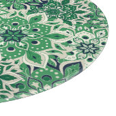 Planche À Découper Carrelage vert en verre (Coin)