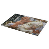 Planche À Découper Carrousel avec ours en peluche (Coin)