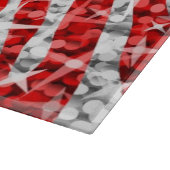 Planche À Découper Carte à découpe Glitz Zebra Red (Coin)