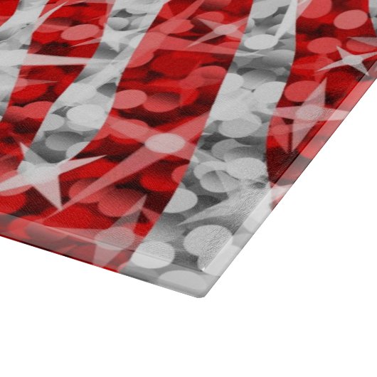 Planche À Découper Carte à découpe Glitz Zebra Red (Coin)