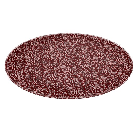 Planche À Découper Carte à découper à rayures rouges (Coin)