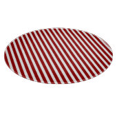 Planche À Découper Carte à découper à rayures rouges (Coin)