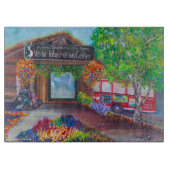 Planche À Découper Carte à découper Anchorage Visitor Center (Devant)