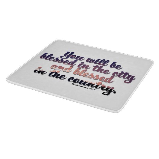 Planche À Découper Carte à découper bienheureuse (Coin)