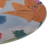 Planche À Découper Carte à découper en Lily orange (Coin)