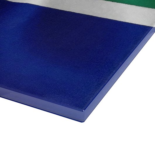 Planche À Découper Carte à découper en verre de pavillon SA (Coin)