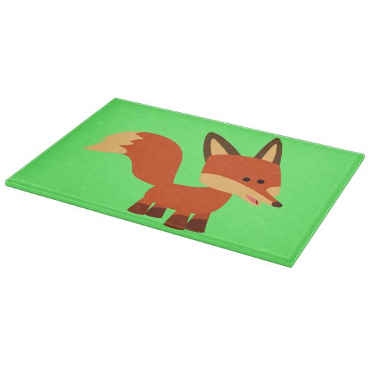 Planche À Découper Carte à découper Fox en plastique mignonne (Coin)