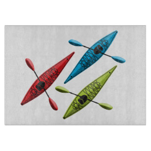 Planche À Découper Carte à découper Kayaks