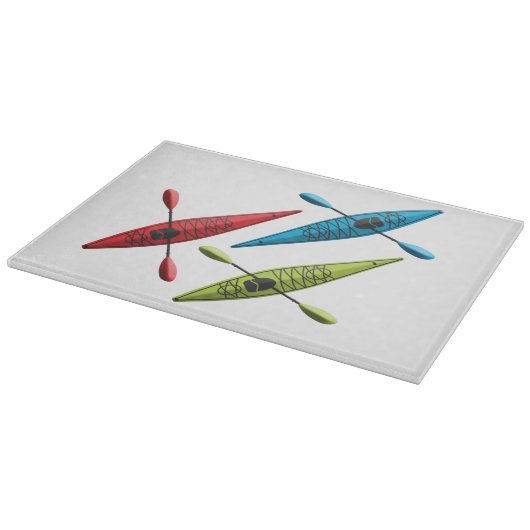 Planche À Découper Carte à découper Kayaks (Coin)