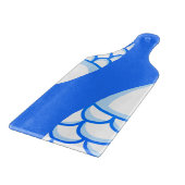 Planche À Découper Carte à découper Motif Blue Abstrait Fish Scales (Coin)