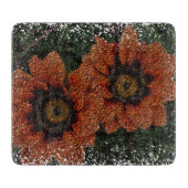 Planche À Découper Carte à découper Orange Daisy Balls (Devant)