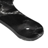 Planche À Découper Carte à découper personnalisée en noir et Marbre b (Coin)