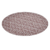 Planche À Découper Carte à découper rouge Damask (Coin)