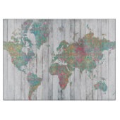 Planche À Découper Carte Boho II (Devant)