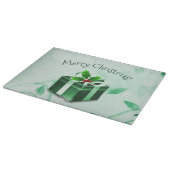 Planche À Découper Carte cadeau de Noël vert (Coin)