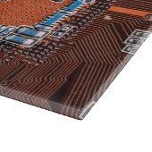 Planche À Découper Carte circuit imprimé circuit orange PCB (Coin)