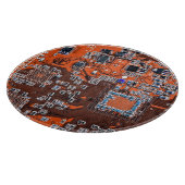 Planche À Découper Carte circuit imprimé circuit orange PCB (Coin)