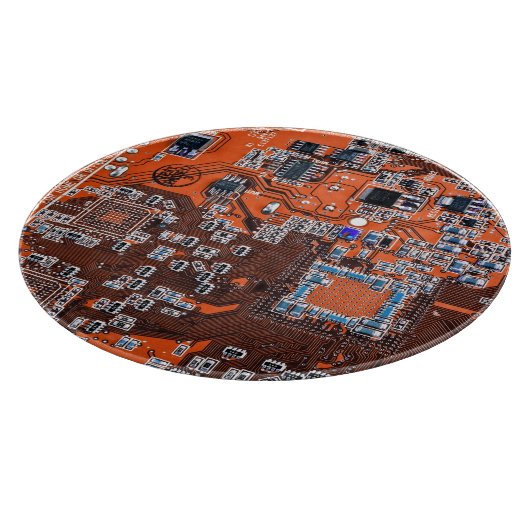 Planche À Découper Carte circuit imprimé circuit orange PCB (Coin)
