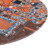 Planche À Découper Carte circuit imprimé circuit orange PCB (Coin)