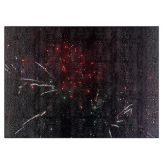 Planche À Découper Carte coupe Fireworks