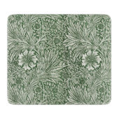 PLANCHE À DÉCOUPER CARTE DE CHOPPAGE EN VERRE : WILLIAM MORRIS : MARI (Devant)