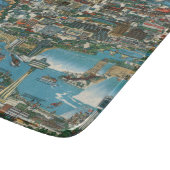 Planche À Découper Carte de chutes du Niagara (Coin)