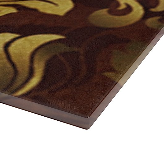 Planche À Découper Carte de coupe Brown gracieuse (Coin)