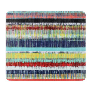 Planche À Découper Carte de coupe en verre Heartbeat 6 x 7 Déco