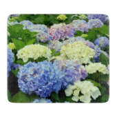 Planche À Découper CARTE DE COUPE EN VERRE Hydrangea Mix-6x7 (Devant)